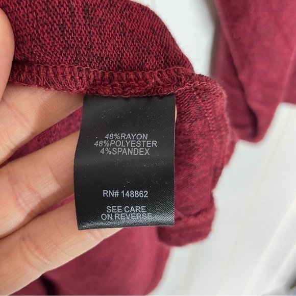Torrid Cranberry Super Soft Sweater 028 - Picture 8 of 8